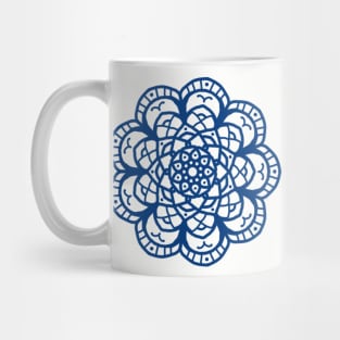 Blue Mandala Mug